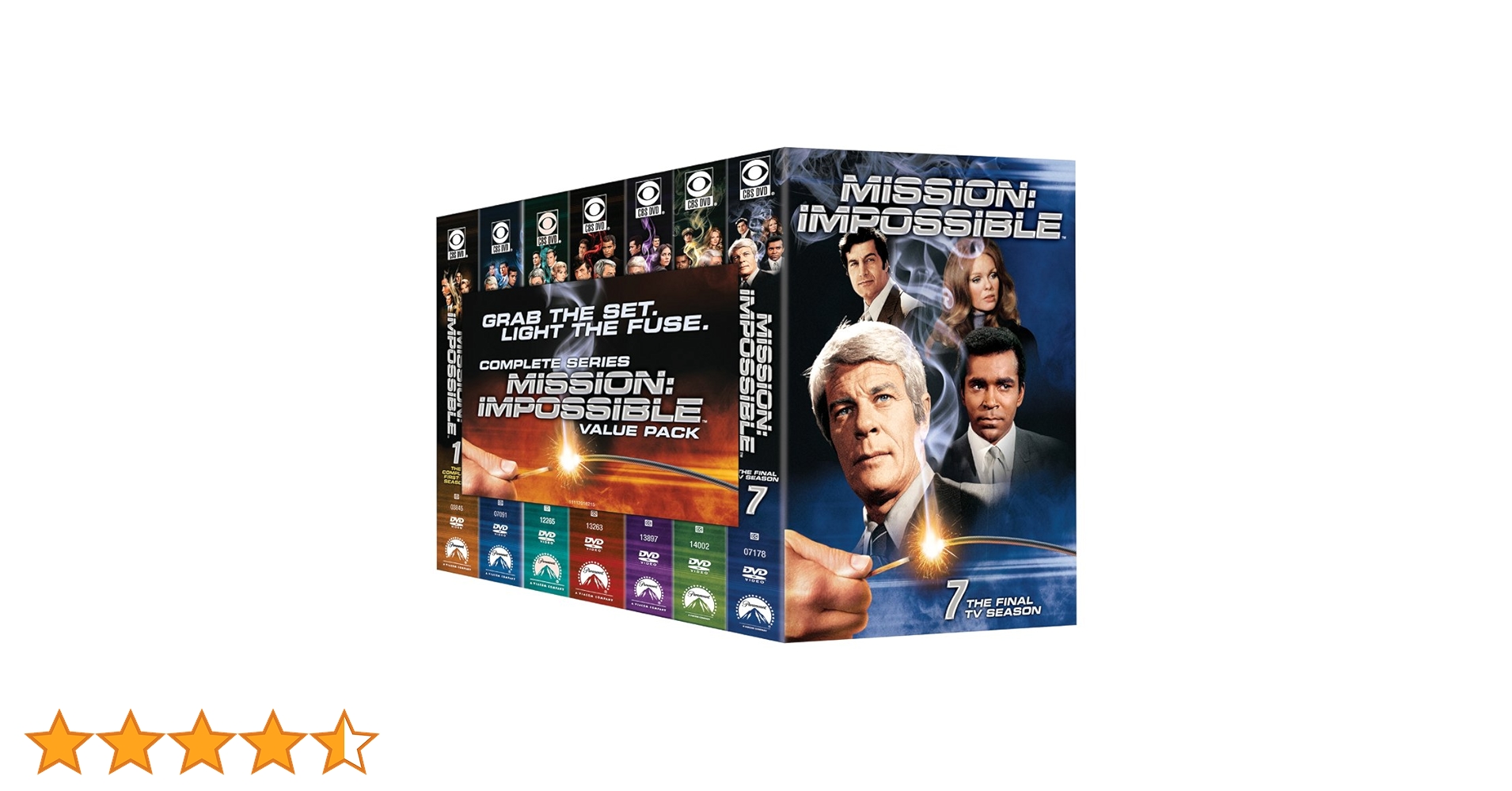 【貴重】MISSION: IMPOSSIBLE DVD TVシリーズコンプリート Amazon.co.jp: Mission Impossible: Complete TV Series Pack [DVD] : DVD